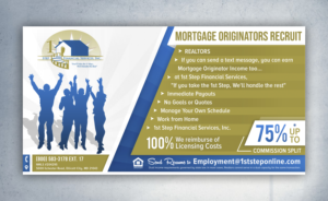 Flyer-Design von SD WEBCREATION für 1st Step Financial Services, Inc. | Design #23454895