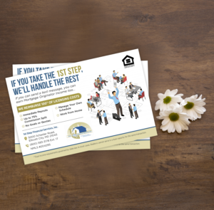 Flyer Design by SWASTIK for 1st Step Financial Services, Inc. | Design: #23459146