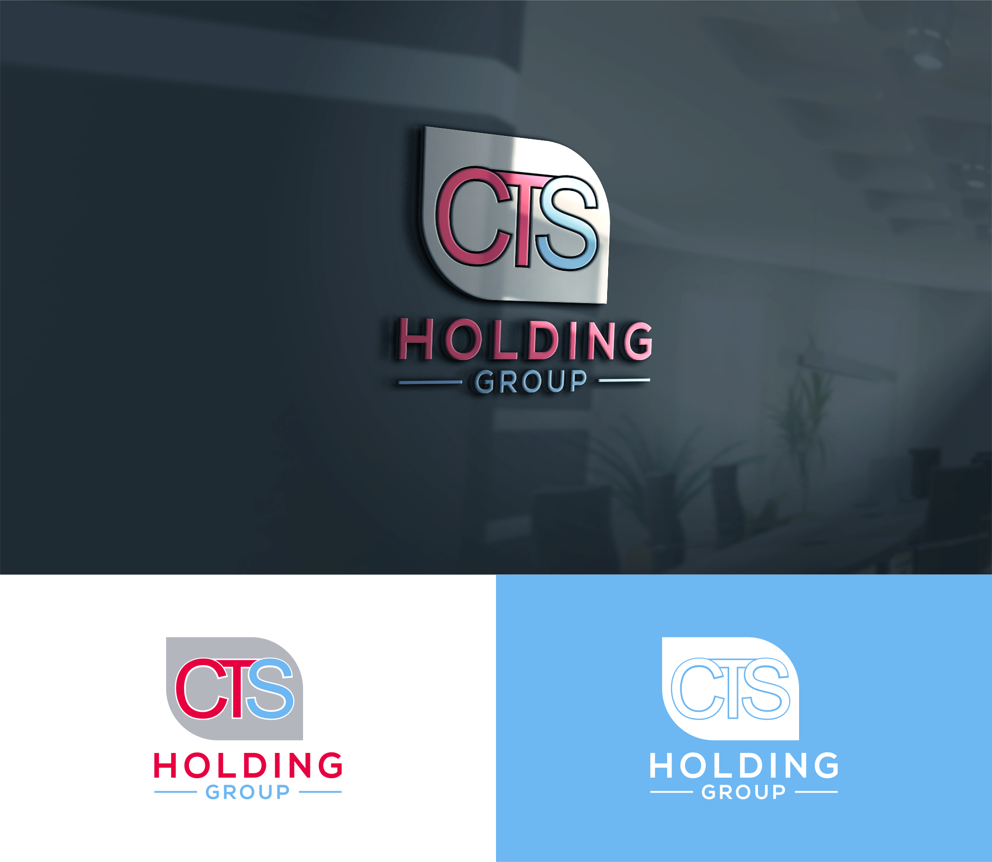 Logo Design by Dedy 7 for CTS Holding Group LLC | Design #23453687