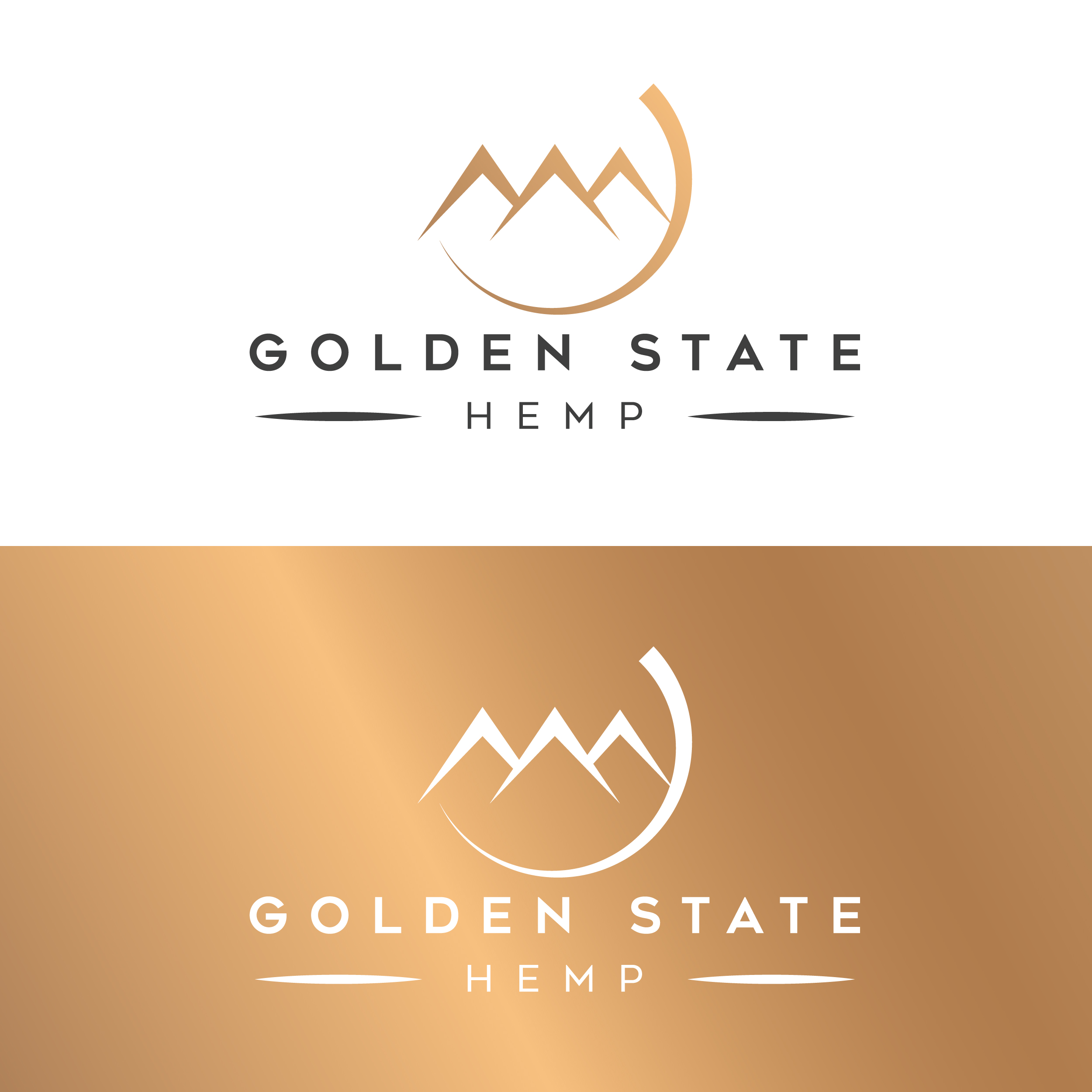 Logo Design by Spekkon for Golden State Hemp | Design #23455083