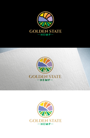 Logo-Design von Taya Bright für Golden State Hemp | Design: #23460506