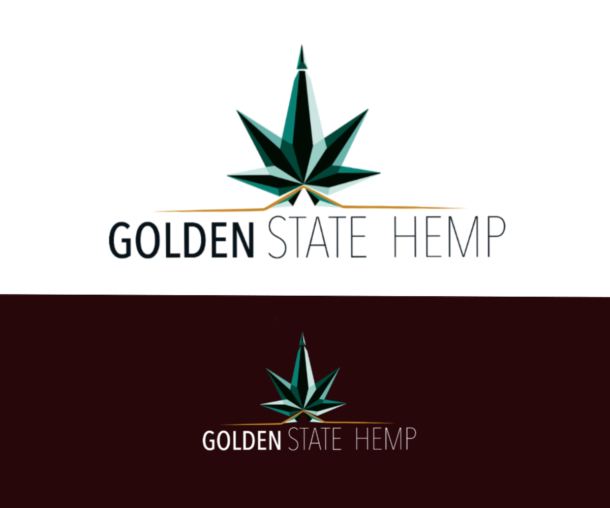 Logo-Design von Nastya Katrushenko 2 für Golden State Hemp | Design #23457389