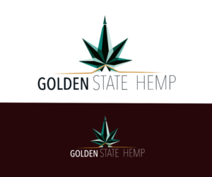 Logo-Design von Nastya Katrushenko 2 für Golden State Hemp | Design #23457389