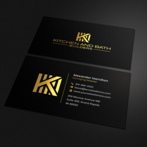 Business Card Design by Sandaruwan for Kitchen and bath builders | Design #23464326