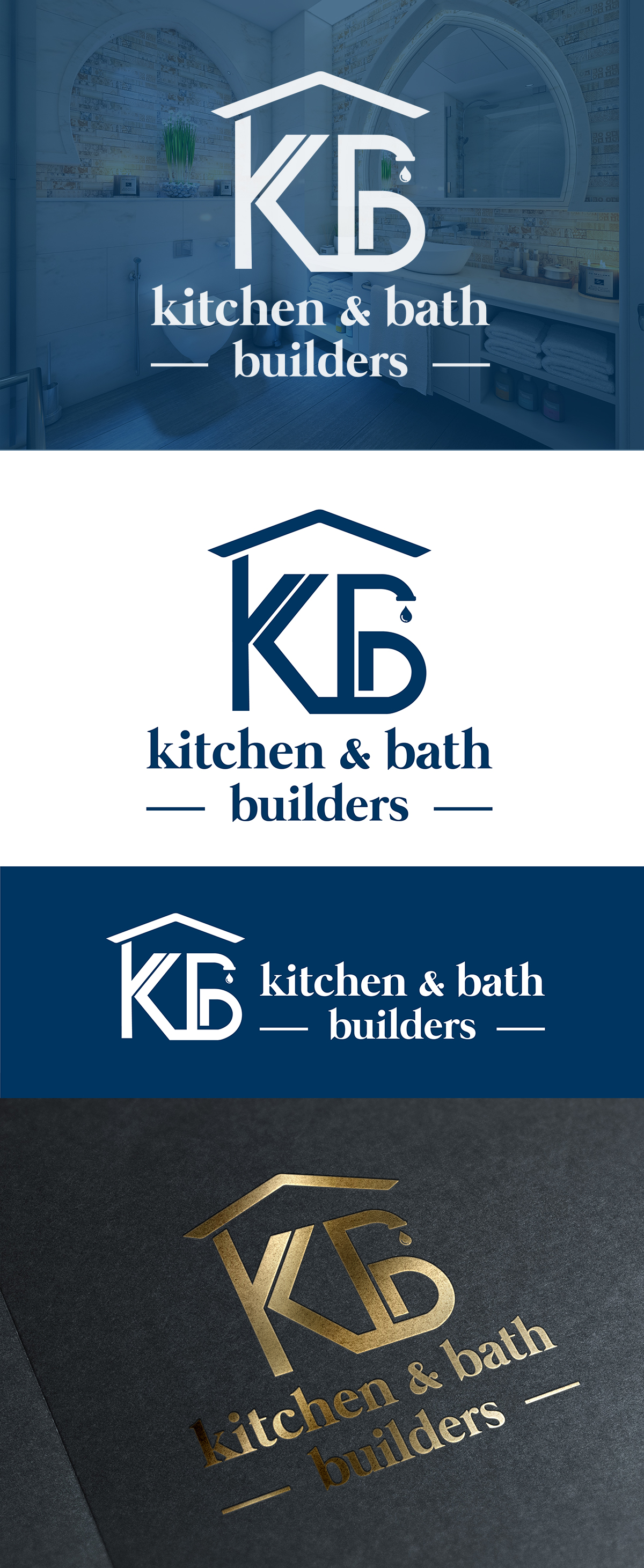 Business Card Design by Gexton for Kitchen and bath builders | Design #23463980