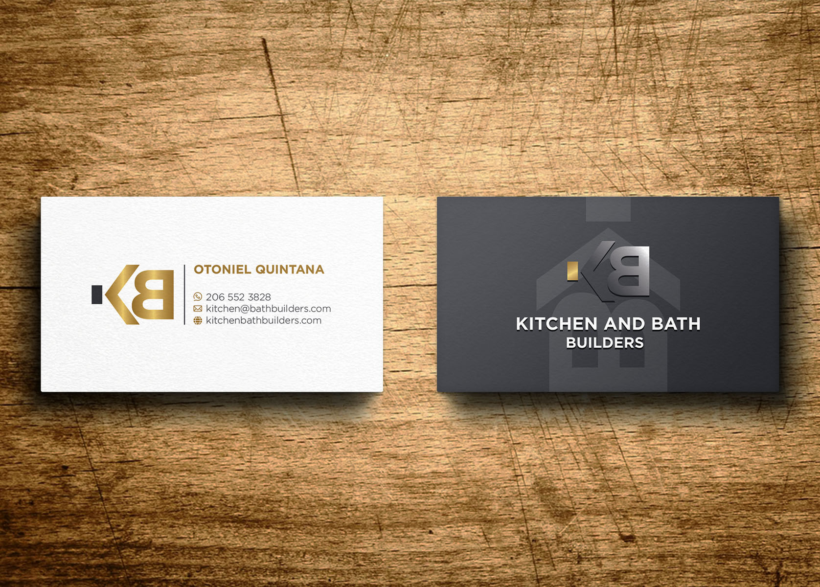 Business Card Design by Verified artistry (Design garden) for Kitchen and bath builders | Design #23493291