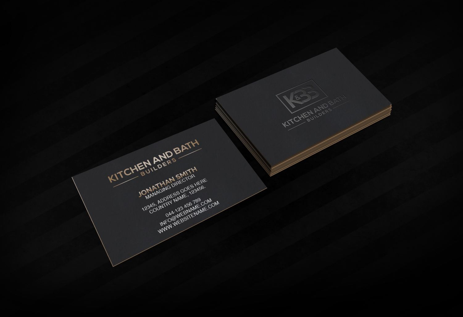 Business Card Design by Creations Box 2015 for Kitchen and bath builders | Design #23484411
