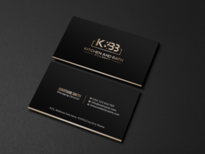 Diseño de Tarjeta de Presentación por Creations Box 2015 para Kitchen and bath builders | Diseño: #23487072