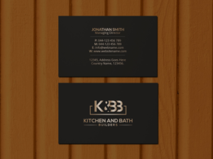 Diseño de Tarjeta de Presentación por Creations Box 2015 para Kitchen and bath builders | Diseño: #23488186