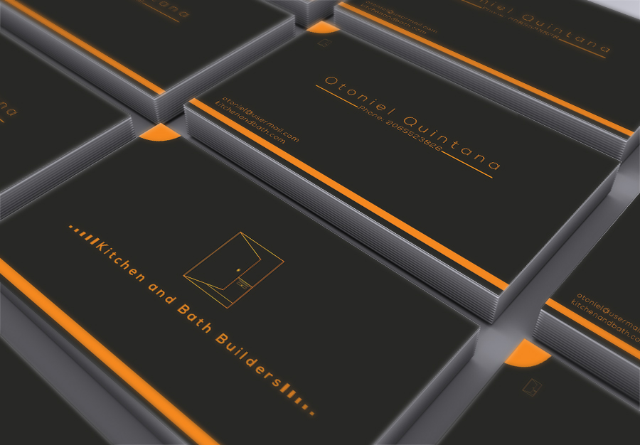 Business Card Design by Hossain M. Rezwan for Kitchen and bath builders | Design #23479031