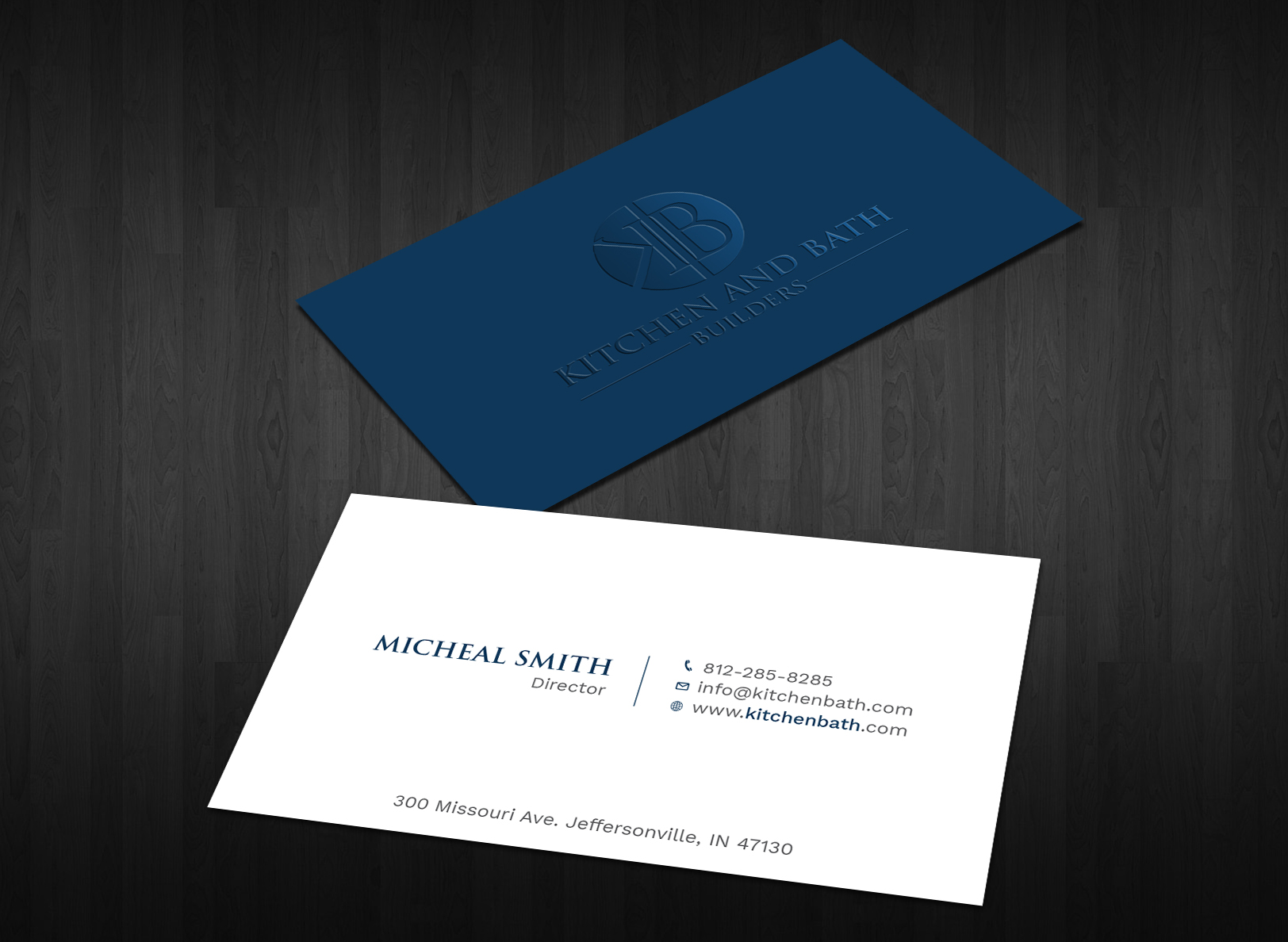 Business Card Design by Tripti Ranjan Gain for Kitchen and bath builders | Design #23478367