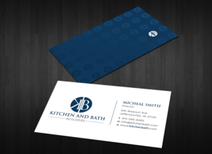 Visitenkarten-Design von Tripti Ranjan Gain für Kitchen and bath builders | Design: #23478368