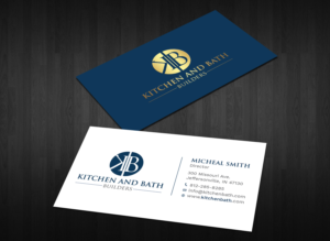 Business Card Design by Tripti Ranjan Gain for Kitchen and bath builders | Design: #23478370