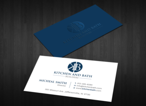 Business Card Design by Tripti Ranjan Gain for Kitchen and bath builders | Design: #23478374