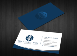 Business Card Design by Tripti Ranjan Gain for Kitchen and bath builders | Design: #23478377
