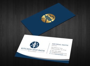 Business Card Design by Tripti Ranjan Gain for Kitchen and bath builders | Design: #23478379