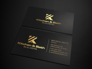 Business Card Design by Tripti Ranjan Gain for Kitchen and bath builders | Design: #23478380