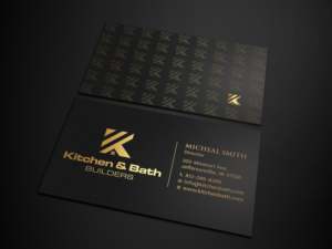 Business Card Design by Tripti Ranjan Gain for Kitchen and bath builders | Design: #23478385