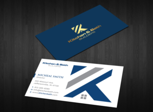 Business Card Design by Tripti Ranjan Gain for Kitchen and bath builders | Design: #23478390