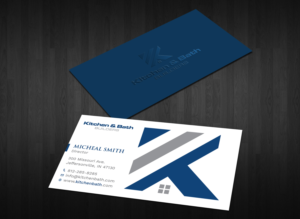 Business Card Design by Tripti Ranjan Gain for Kitchen and bath builders | Design: #23478393