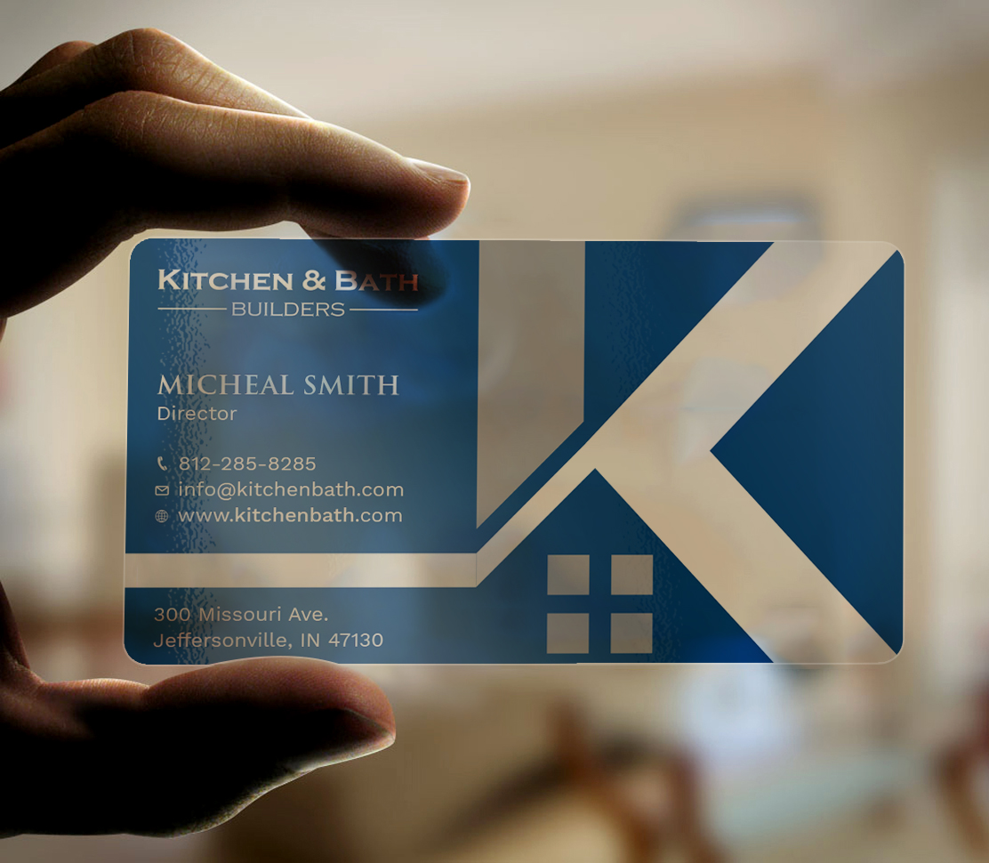 Business Card Design by Tripti Ranjan Gain for Kitchen and bath builders | Design #23478395