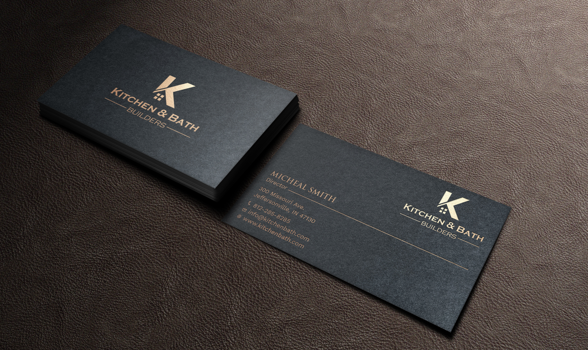 Visitenkarten-Design von Tripti Ranjan Gain für Kitchen and bath builders | Design #23478397