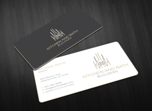 Business Card Design by Tripti Ranjan Gain for Kitchen and bath builders | Design: #23479047