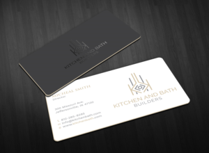Business Card Design by Tripti Ranjan Gain for Kitchen and bath builders | Design: #23479048