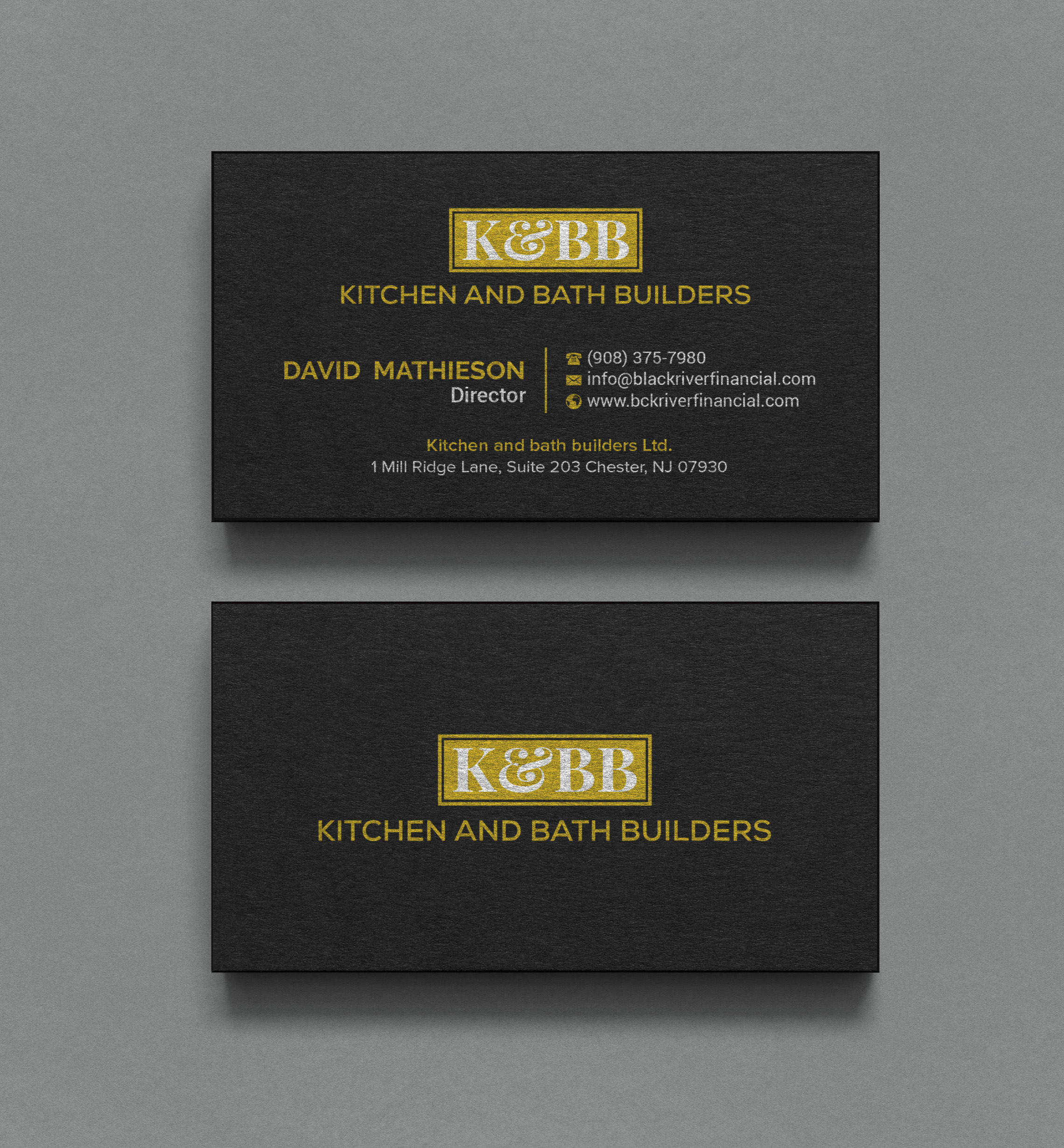 Business Card Design by R.design for Kitchen and bath builders | Design #23461298