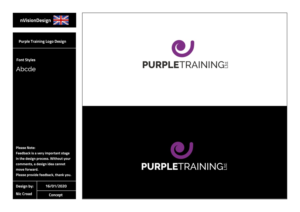 Logo Design by nvisiondesign.co.uk for Purple Training Ltd | Design: #23467834