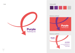 Logo Design by pencilfox for Purple Training Ltd | Design #23506683