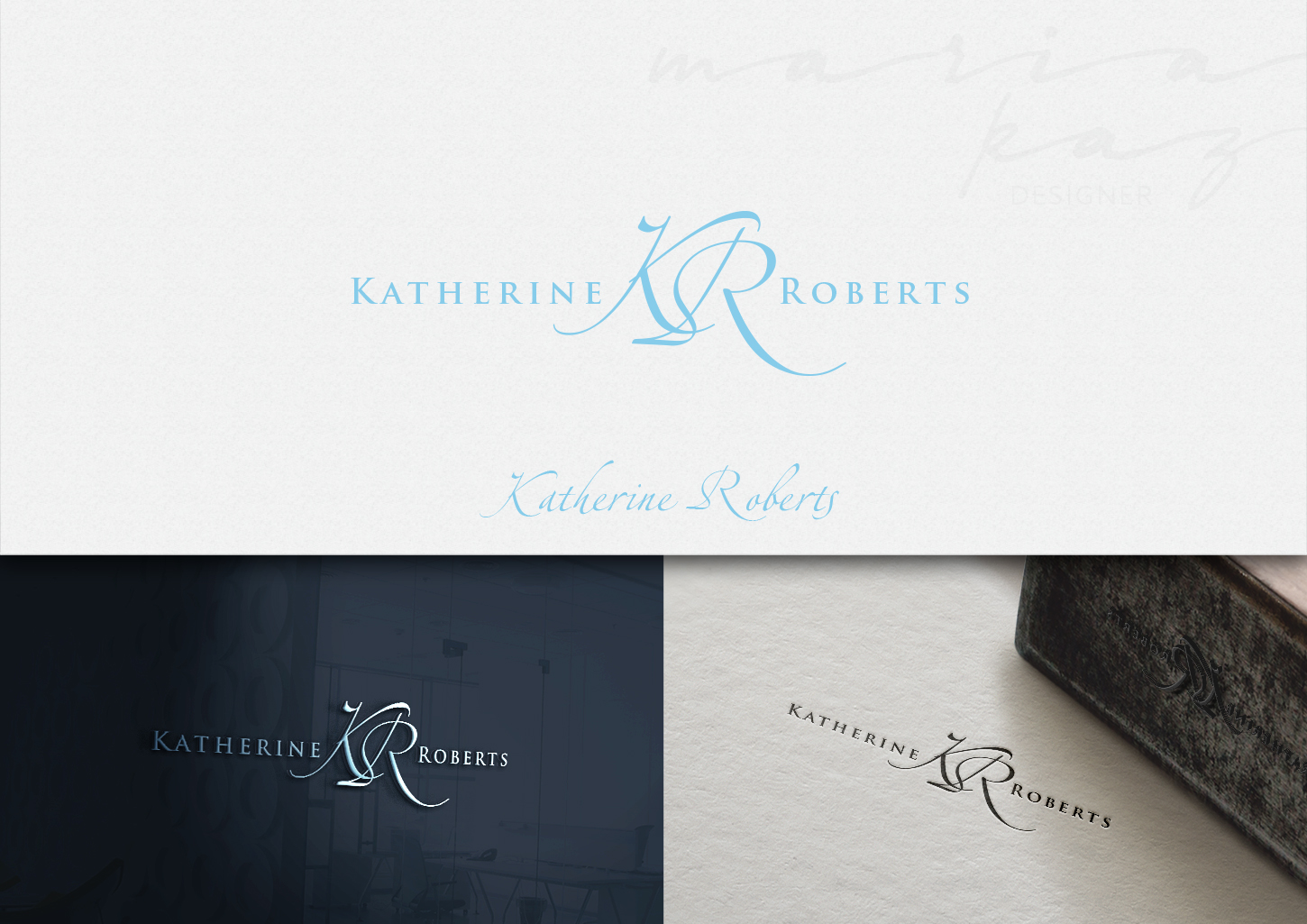 Logo-Design von maria-kaz für Katherine Roberts | Design #23465451