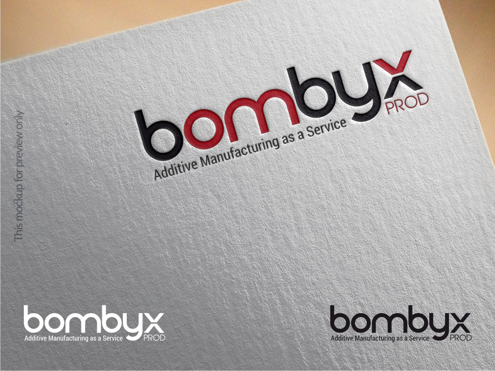 Logo Design by Atvento Graphics for Bombyx Prod | Design #23467960