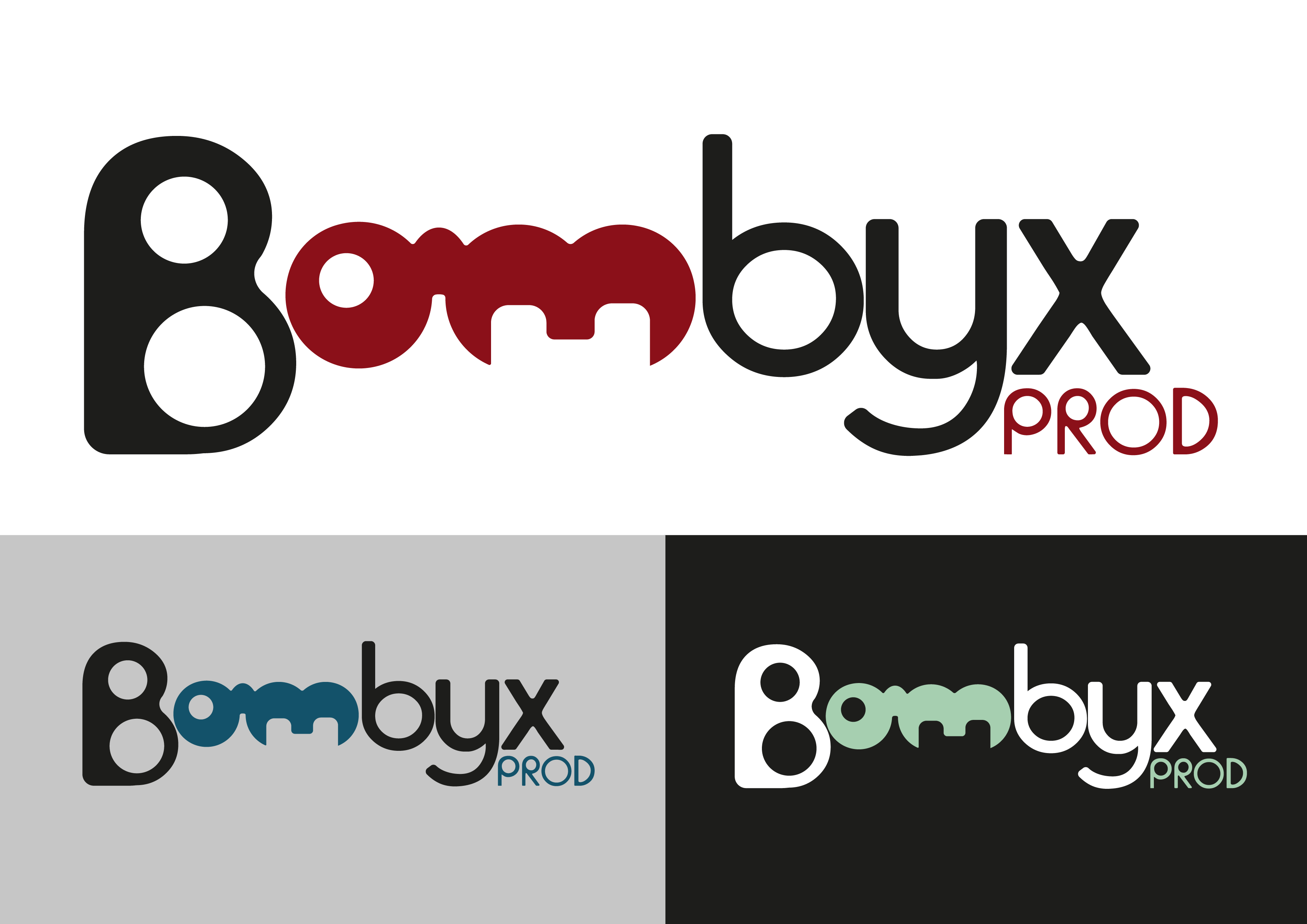 Logo Design by Mintgruen for Bombyx Prod | Design #23515508