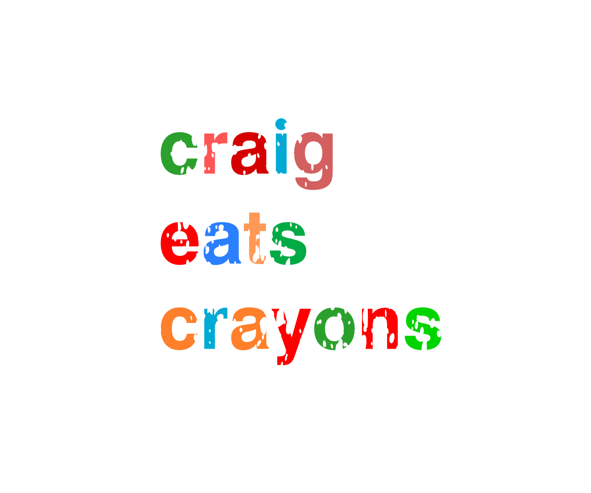 Logo Design by VGB for craigeatscrayons | Design #3000823