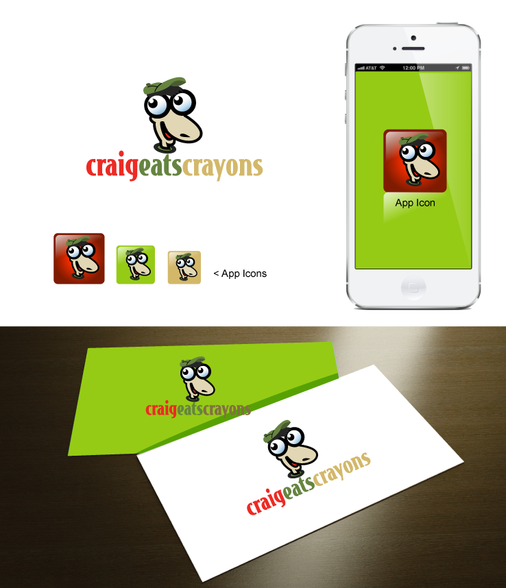 Logo Design by designgreen for craigeatscrayons | Design #2997650