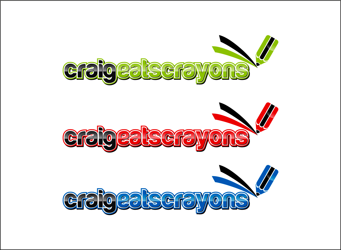 Logo Design by Danish for craigeatscrayons | Design #3037741