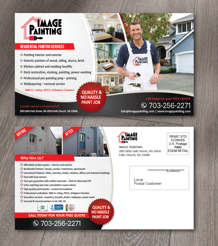 Postcard Design by alex989 for this project | Design #23478948