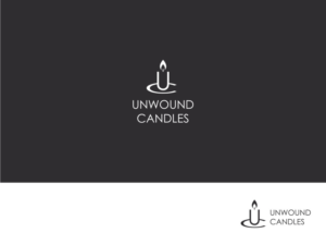 Unwound Candles | Design de Logo par Atvento Graphics