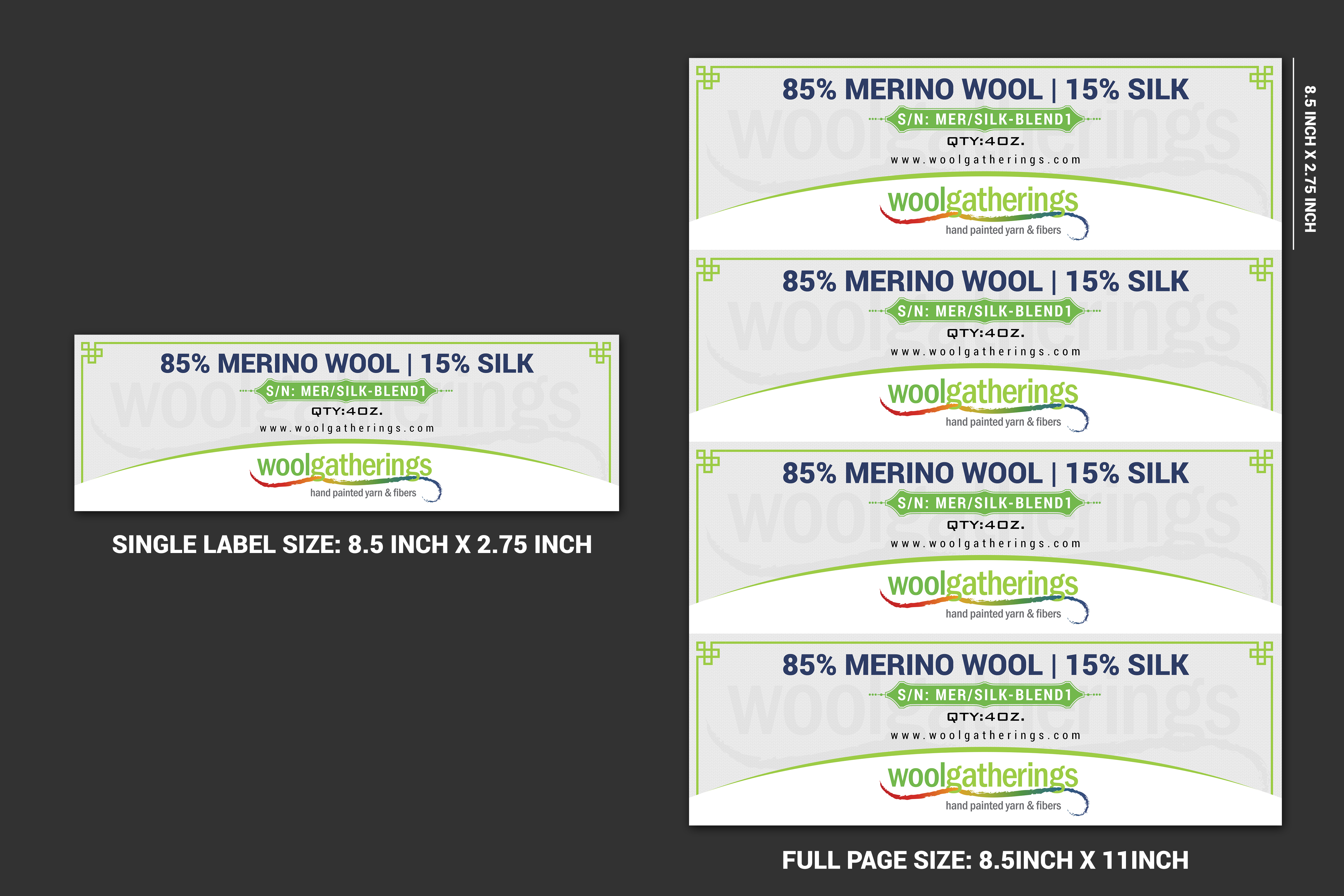 Packaging Design by SAI DESIGNS for Woolgatherings | Design #25241587