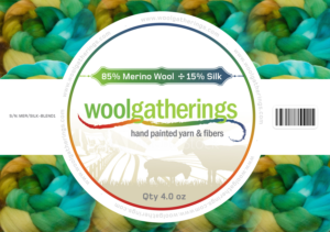Wool Product Label / Yarn Band | Verpackungs-Design von SAI DESIGNS