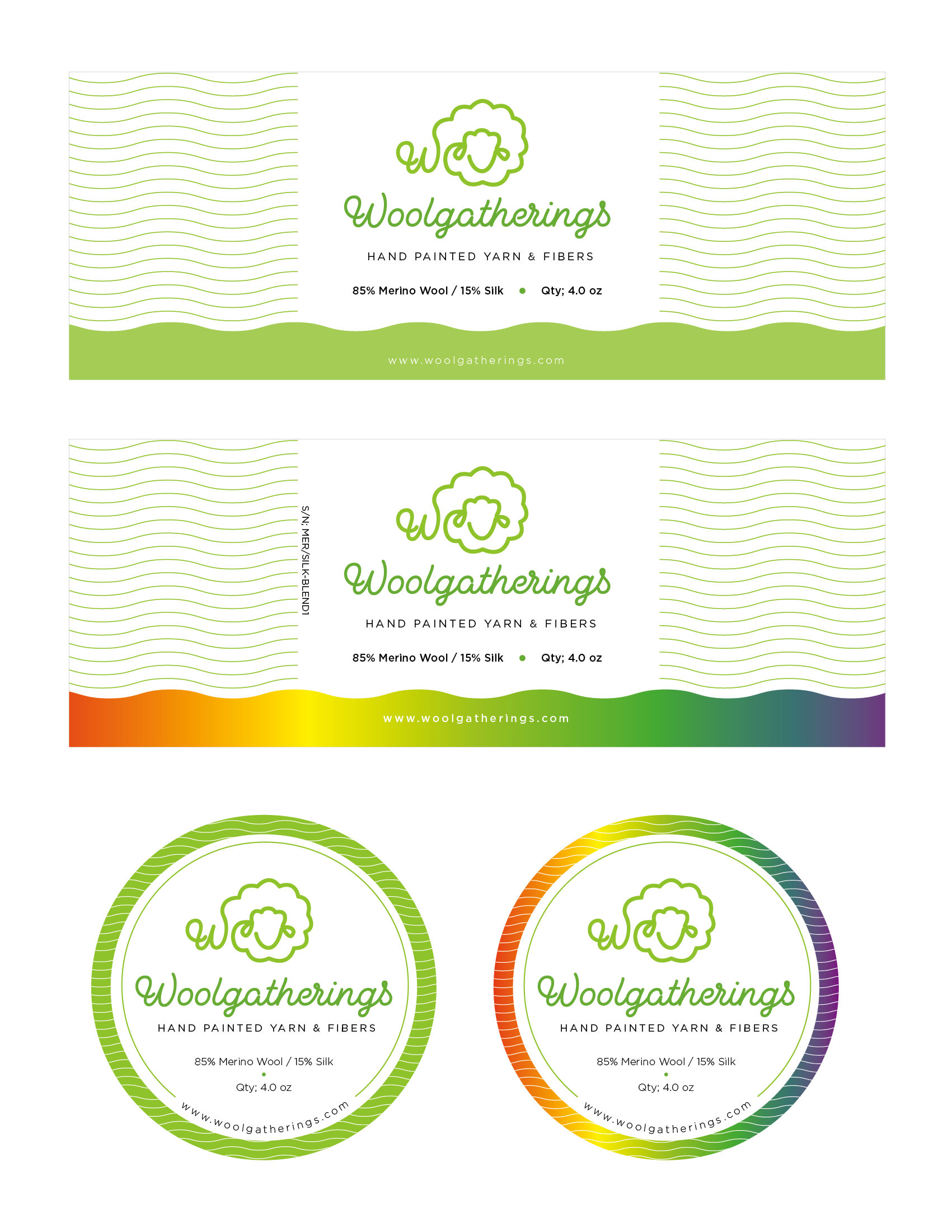 Packaging Design by 68_Design for Woolgatherings | Design #23506063