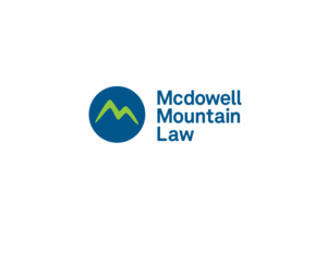 McDowell Mountain Law (open to creative license on an image with the words being less prominent) | Logo Design by bluejet
