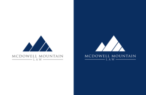 McDowell Mountain Law (open to creative license on an image with the words being less prominent) | Logo Design by GLDesigns
