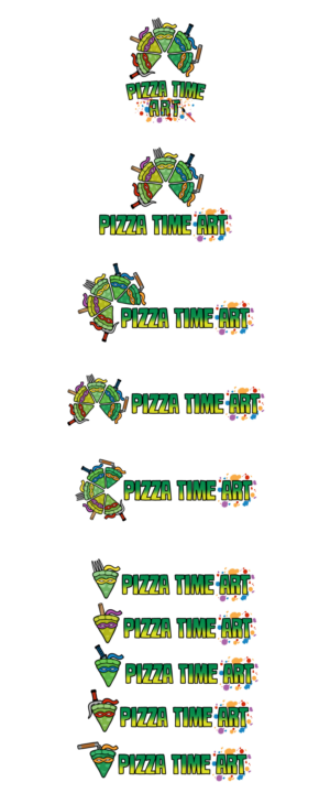 Pizza Time Art | Logo Design by Amethystica