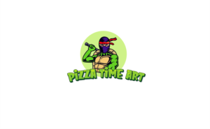 Pizza Time Art | Logo Design by The Seventh Key Magic