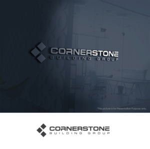 Cornerstone Building Group | Logo Design by Matrix Studio