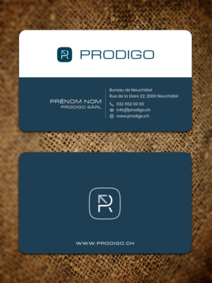 Diseño de Tarjeta de Presentación por Sandaruwan para Prodigo Sàrl | Diseño #23467503
