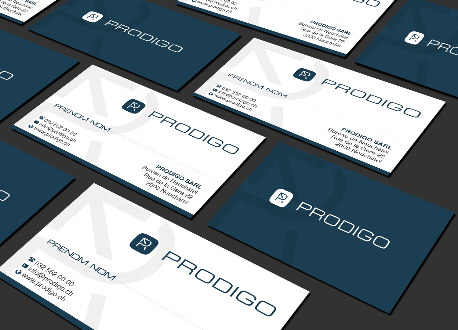 Business Card Design by Creations Box 2015 for Prodigo Sàrl | Design #23469728