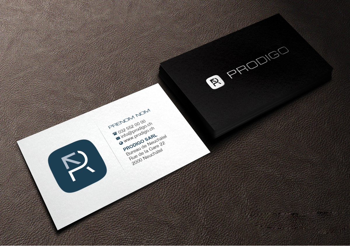 Business Card Design by Creations Box 2015 for Prodigo Sàrl | Design #23469731